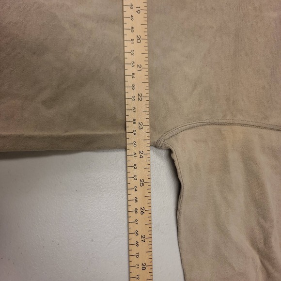 Pluma Heavyweight Cotton Long Sleeve Shirt XL Made in USA Tan Khaki Menswear - Picture 4 of 13